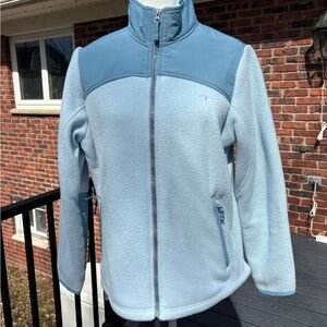Athletic Works Light Blue Fleece Jacket
